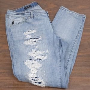Torrid premium boyfriend jeans size 16